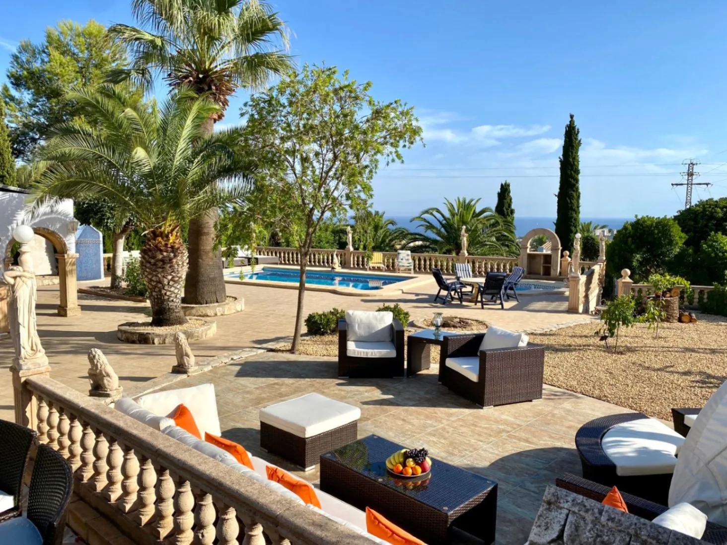 Chalet con impresionantes vistas en San Jaime