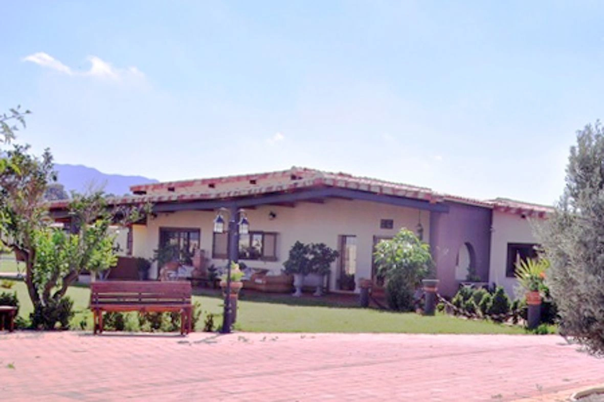 Casa rústica impresionante.