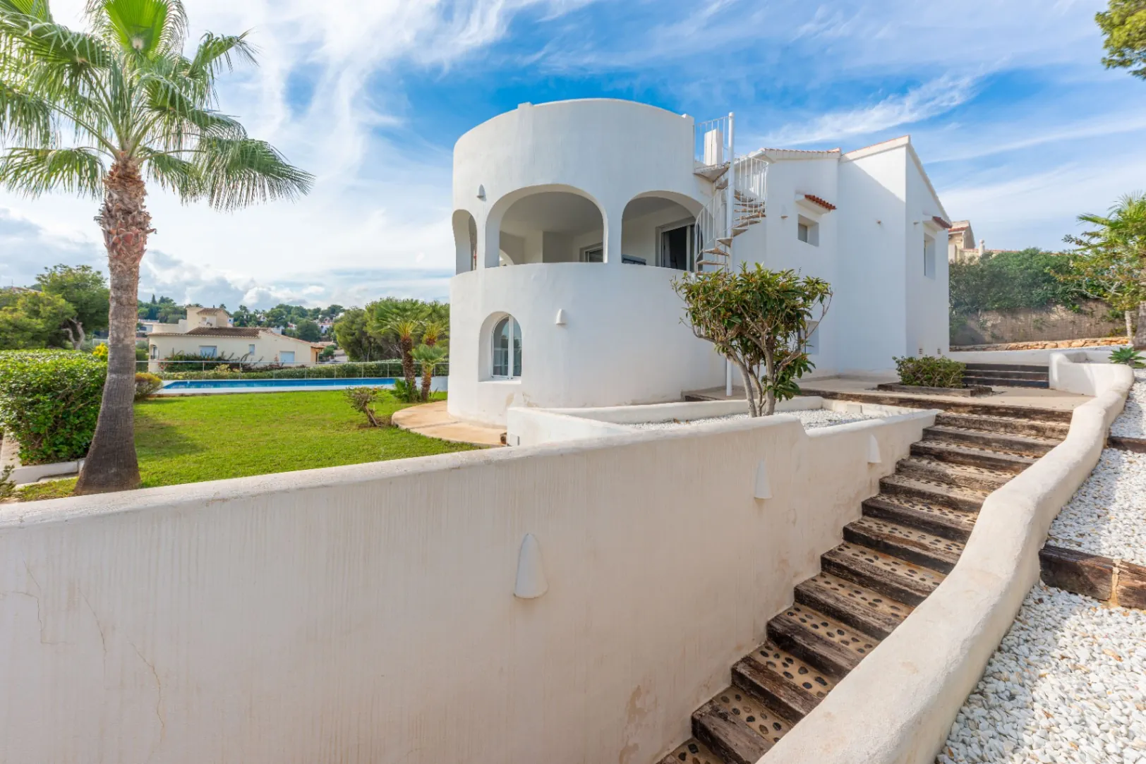 Villa Ibiza style en Balcón al mar con vistas al mar