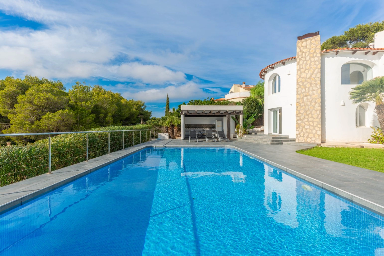 Villa Ibiza style en Balcón al mar con vistas al mar