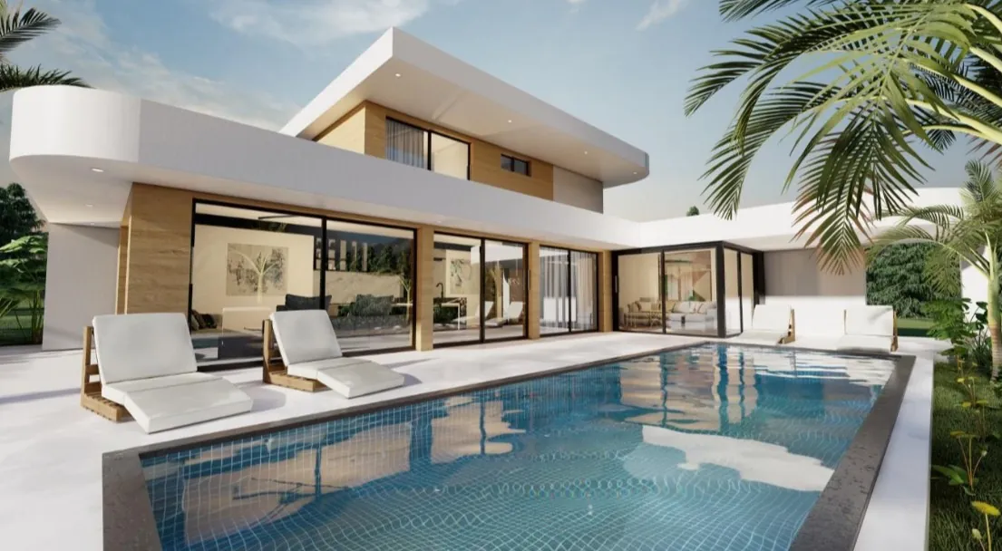 Villa moderna de 4 habitaciones en Monte Solana, Pedreguer