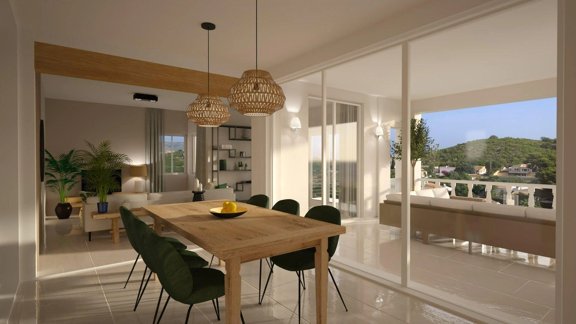 Villa de 5 dormitorios con vistas al mar en Adsubia, Jávea
