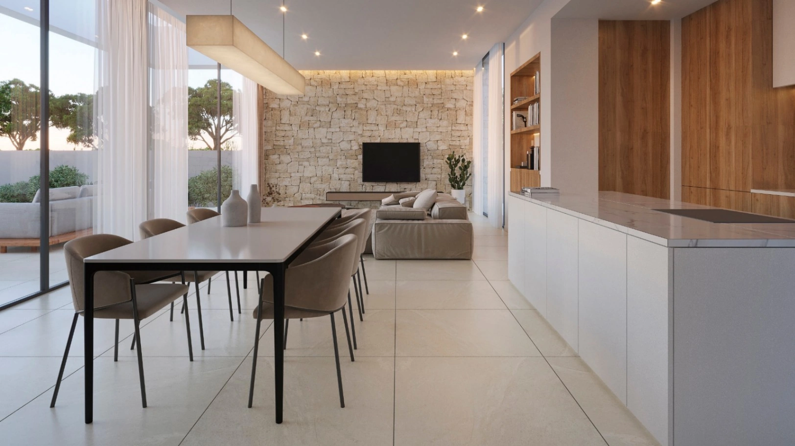 Chalet de obra nueva en Portichol, Jávea