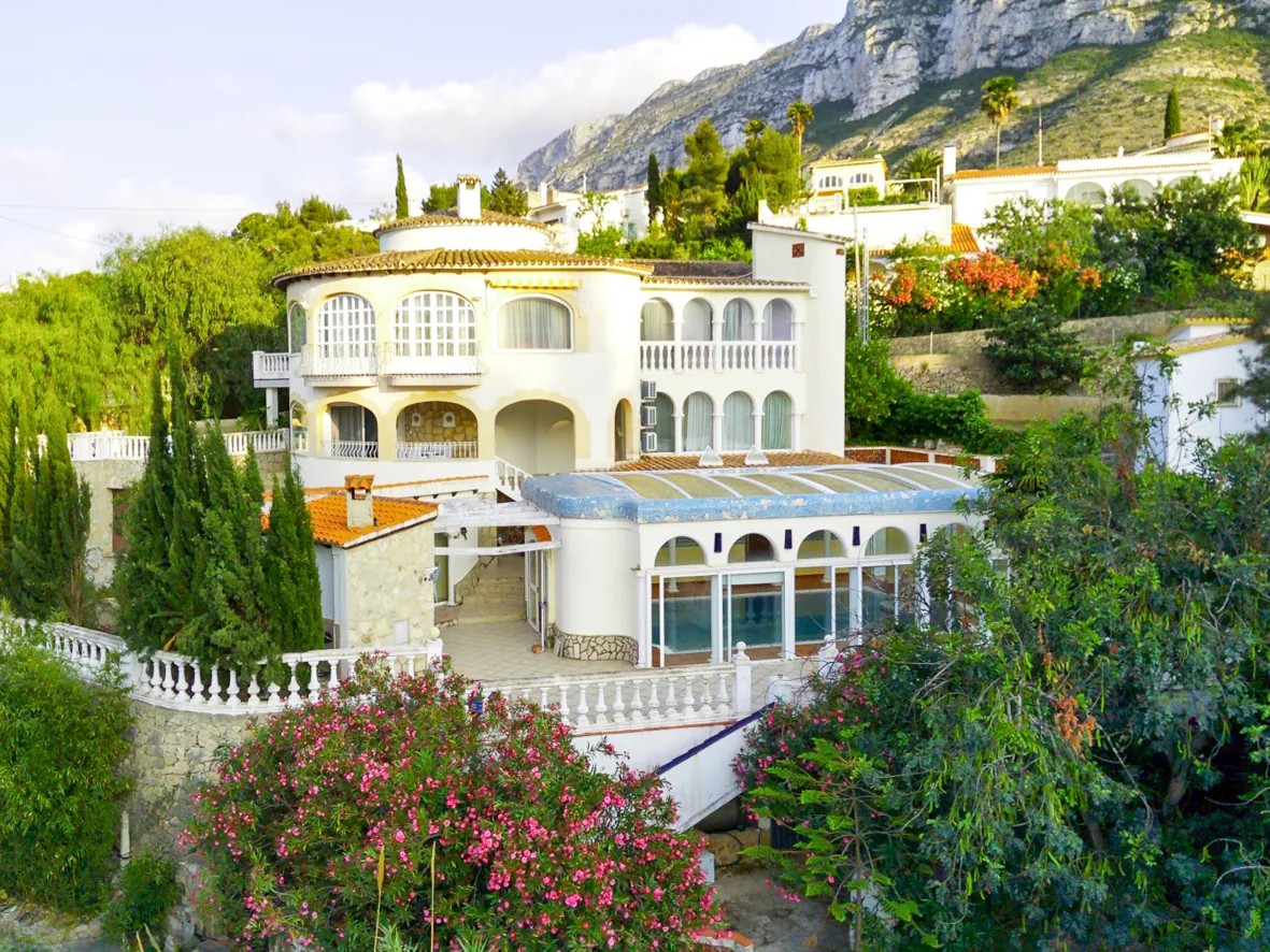 Gran villa de lujo con vistas en Dénia.