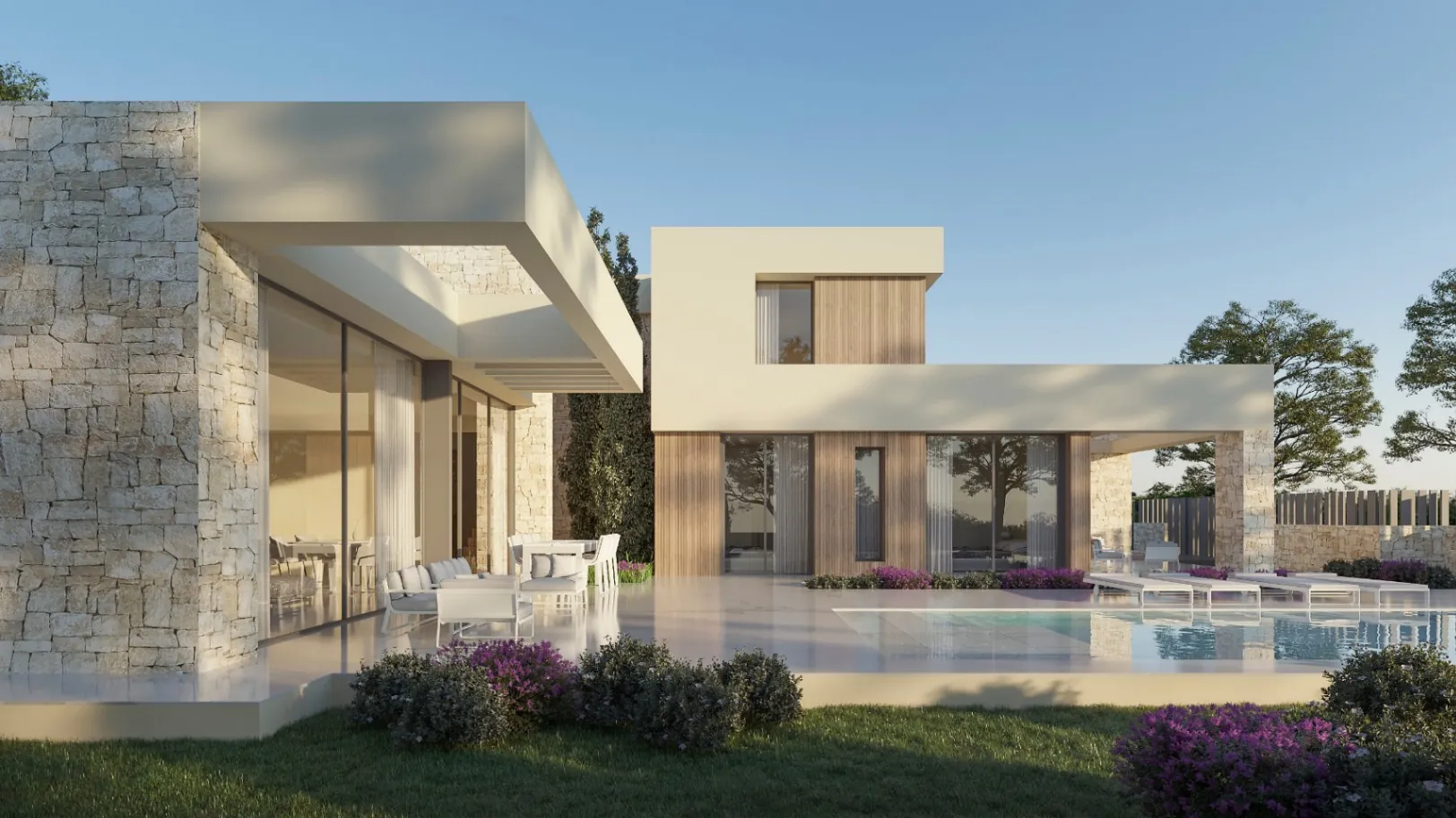 Chalet de obra nueva en Portichol, Jávea