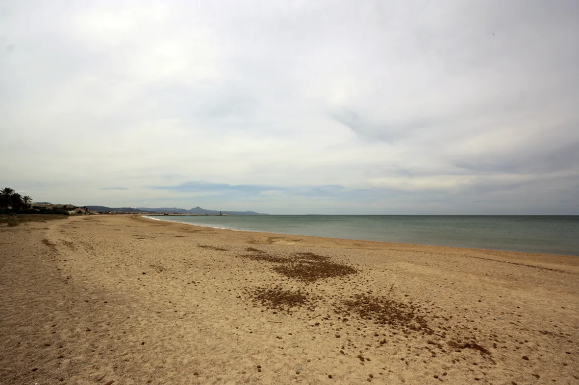 Espectacular apartamento en primera línea de playa en Les Deveses en Dénia.