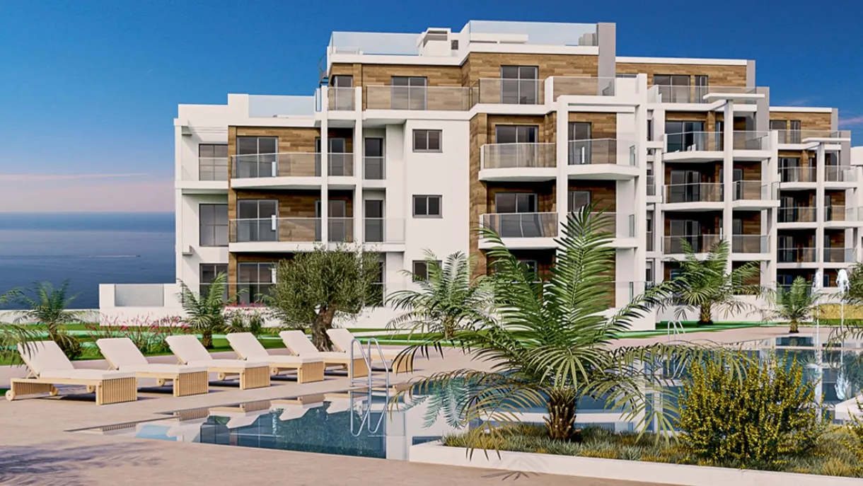 Apartamento de obra nueva en primera línea en playa en Dénia