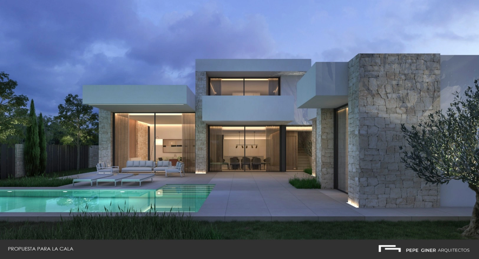 Chalet de obra nueva en Portichol, Jávea