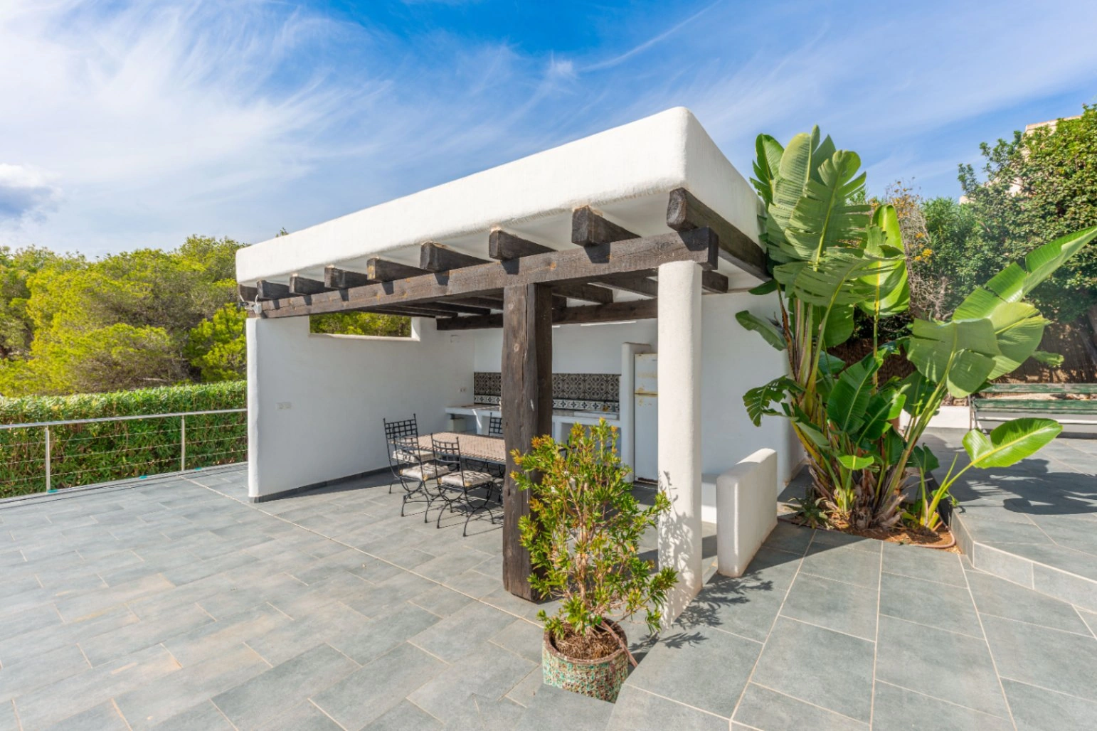 Villa Ibiza style en Balcón al mar con vistas al mar