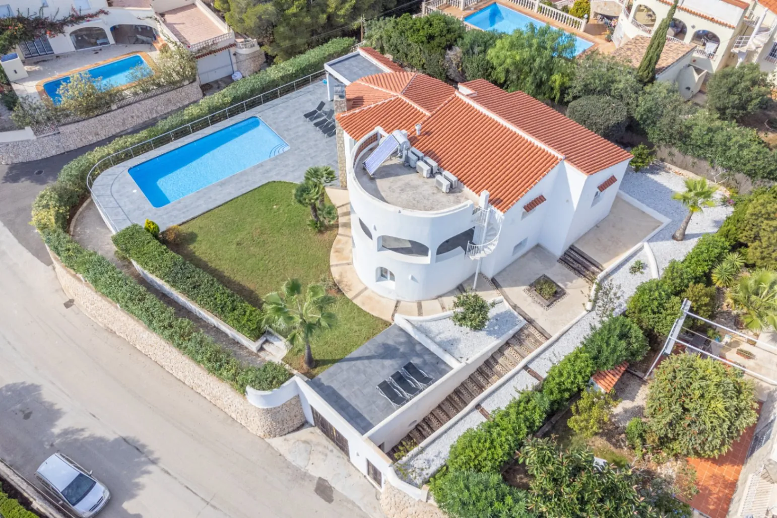 Villa Ibiza style en Balcón al mar con vistas al mar