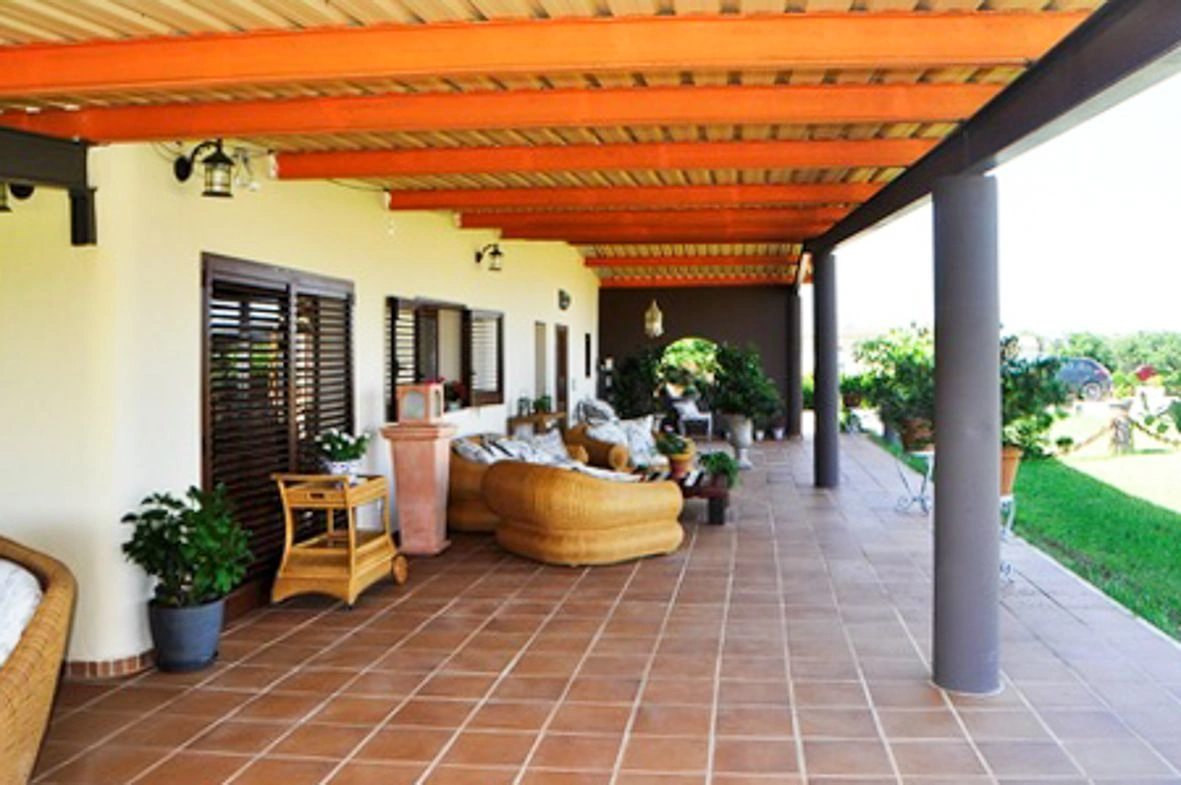 Casa rústica impresionante.