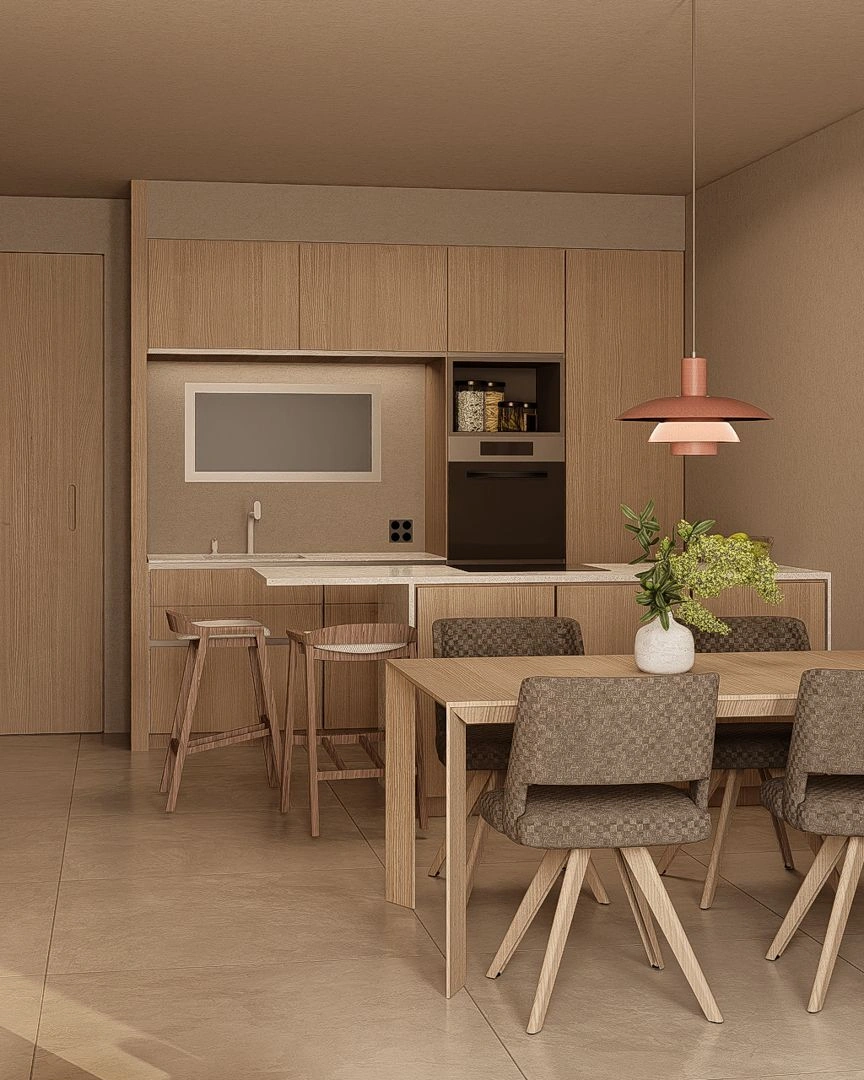 Apartamento con gran terraza en Residencial Blooming Village Jávea.