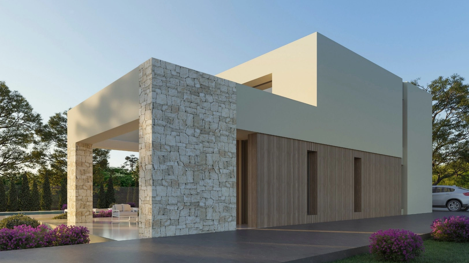Chalet de obra nueva en Portichol, Jávea