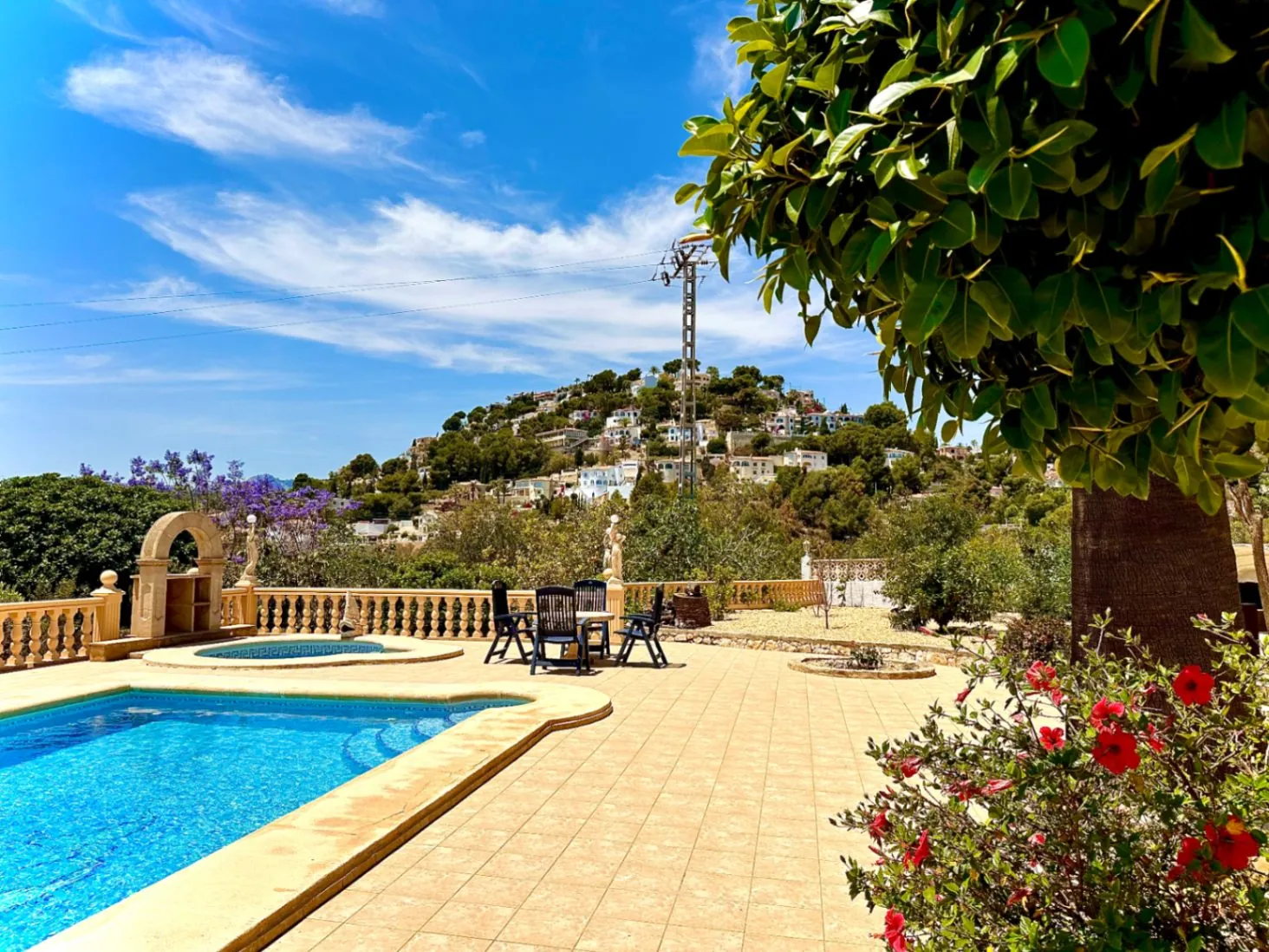 Chalet con impresionantes vistas en San Jaime