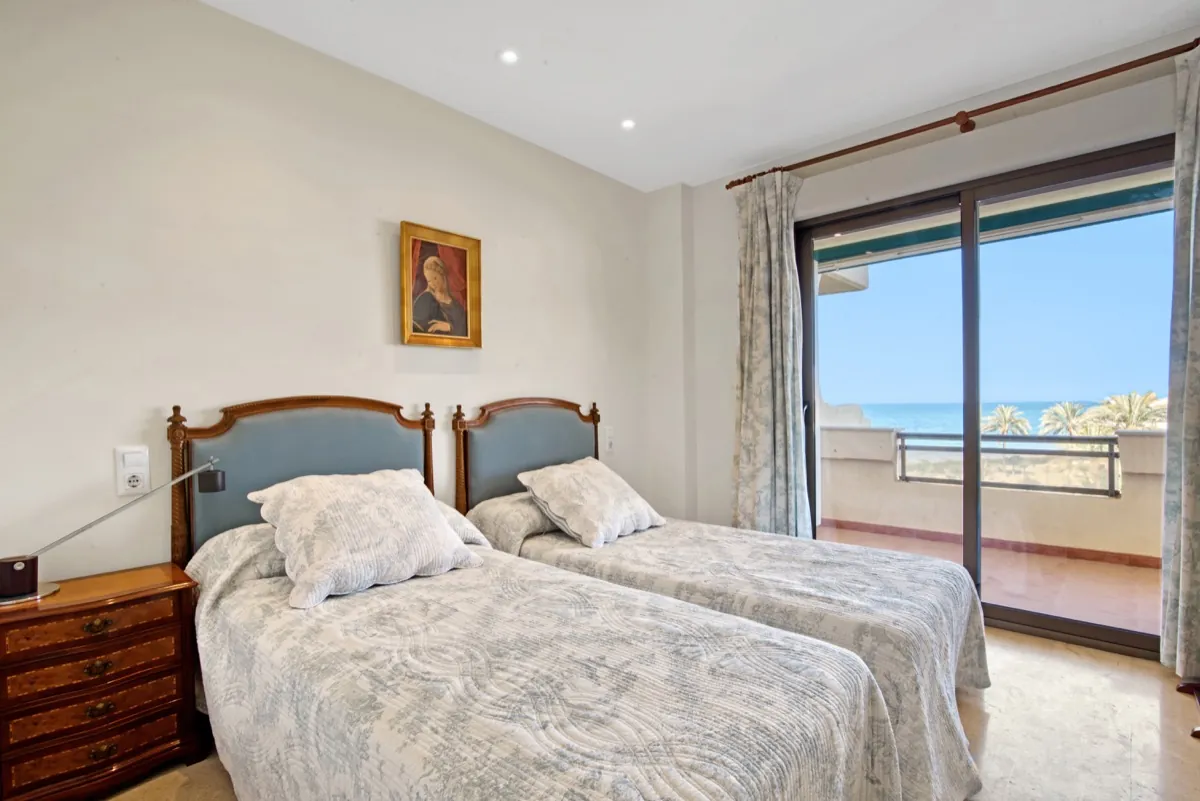 Apartamento primera línea de playa