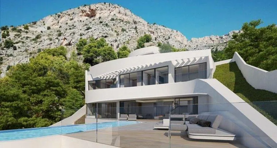 Villa de lujo con preciosas vistas al mar, Altea
