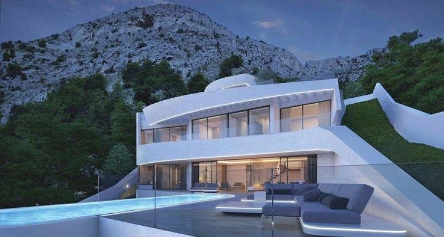 Villa de lujo con preciosas vistas al mar, Altea