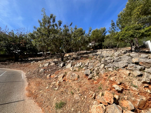 Terrain urbain avec vue sur la mer à Denia