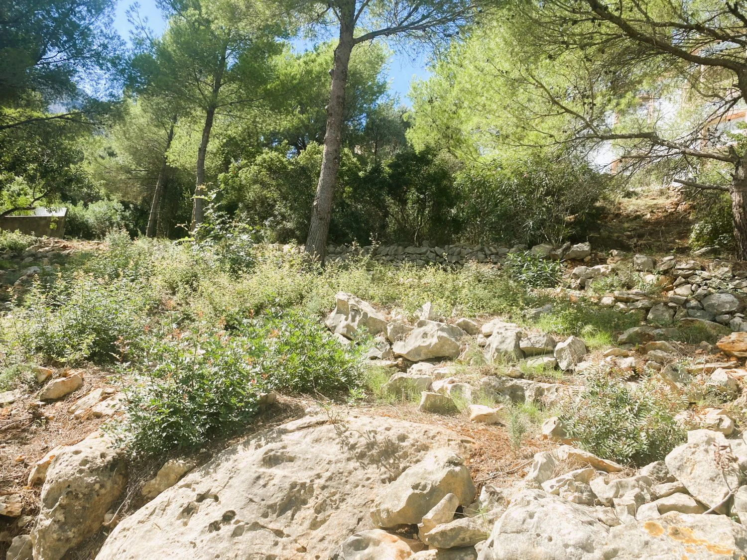 Terrain urbain avec vue sur la mer à Denia
