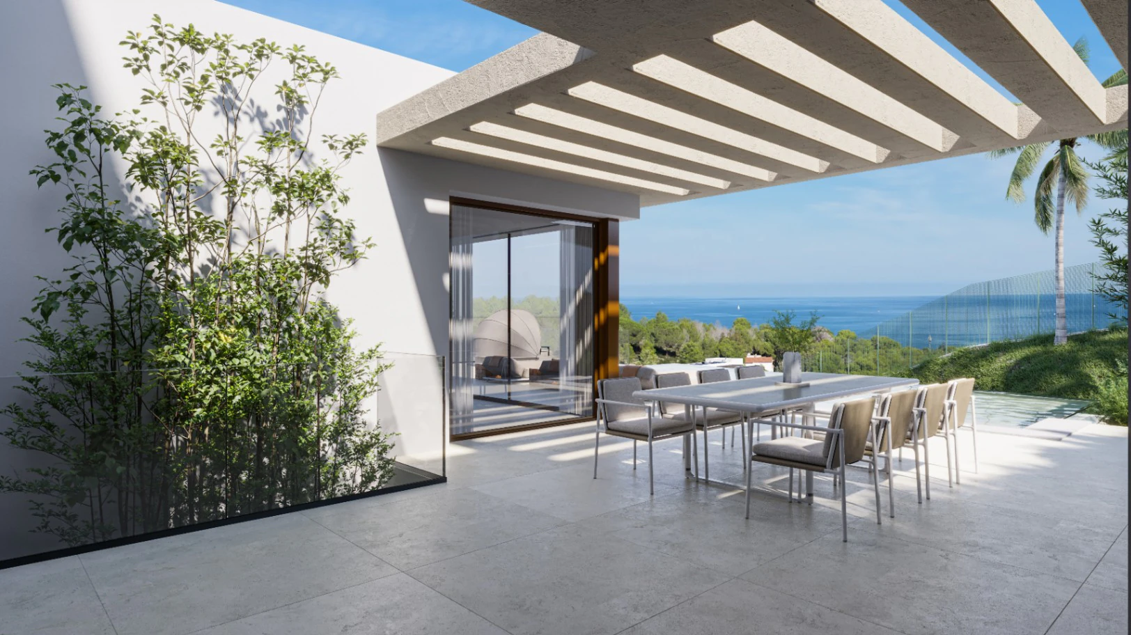 Proyecto de villa moderna con vistas al mar y al Montgó, Las Rotas, Dénia