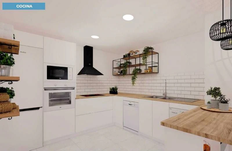 CASA DE PUEBLO POR REFORMAR CON DISEÑO IBICENCO A REALIZAR