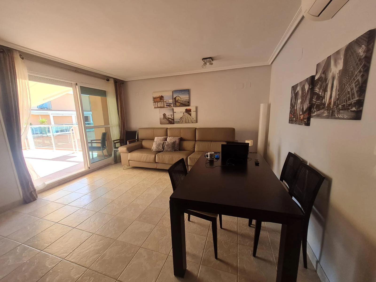 Appartement à Denia avec 3 chambres face à la mer