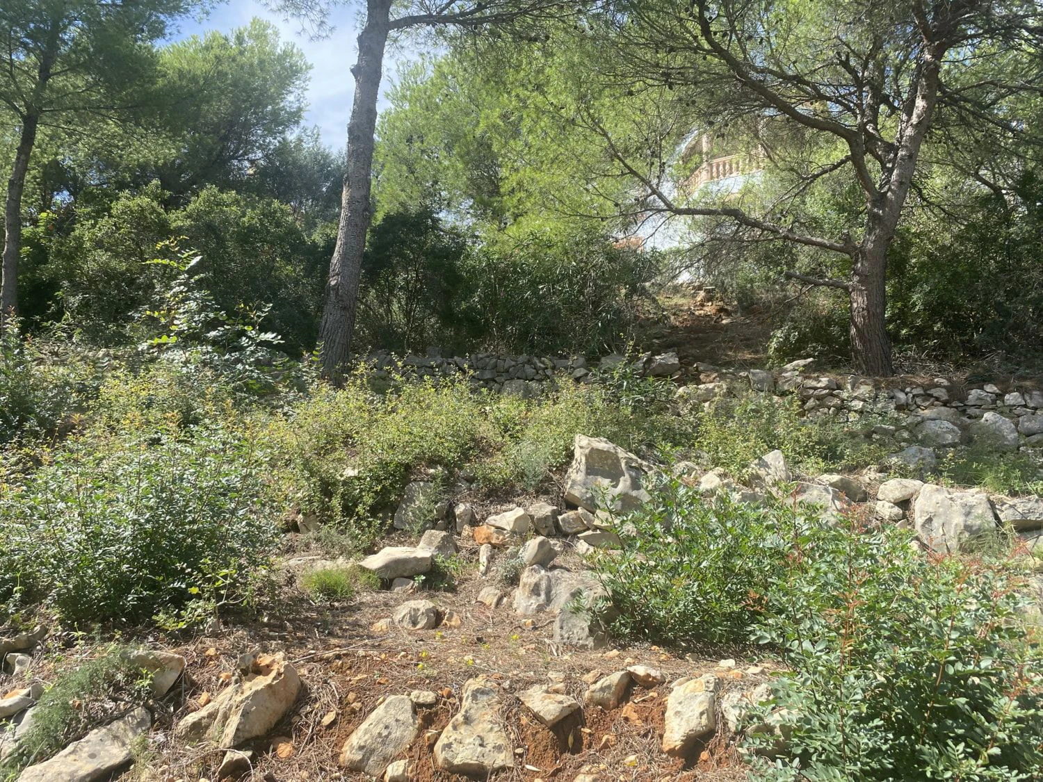 Terrain urbain avec vue sur la mer à Denia