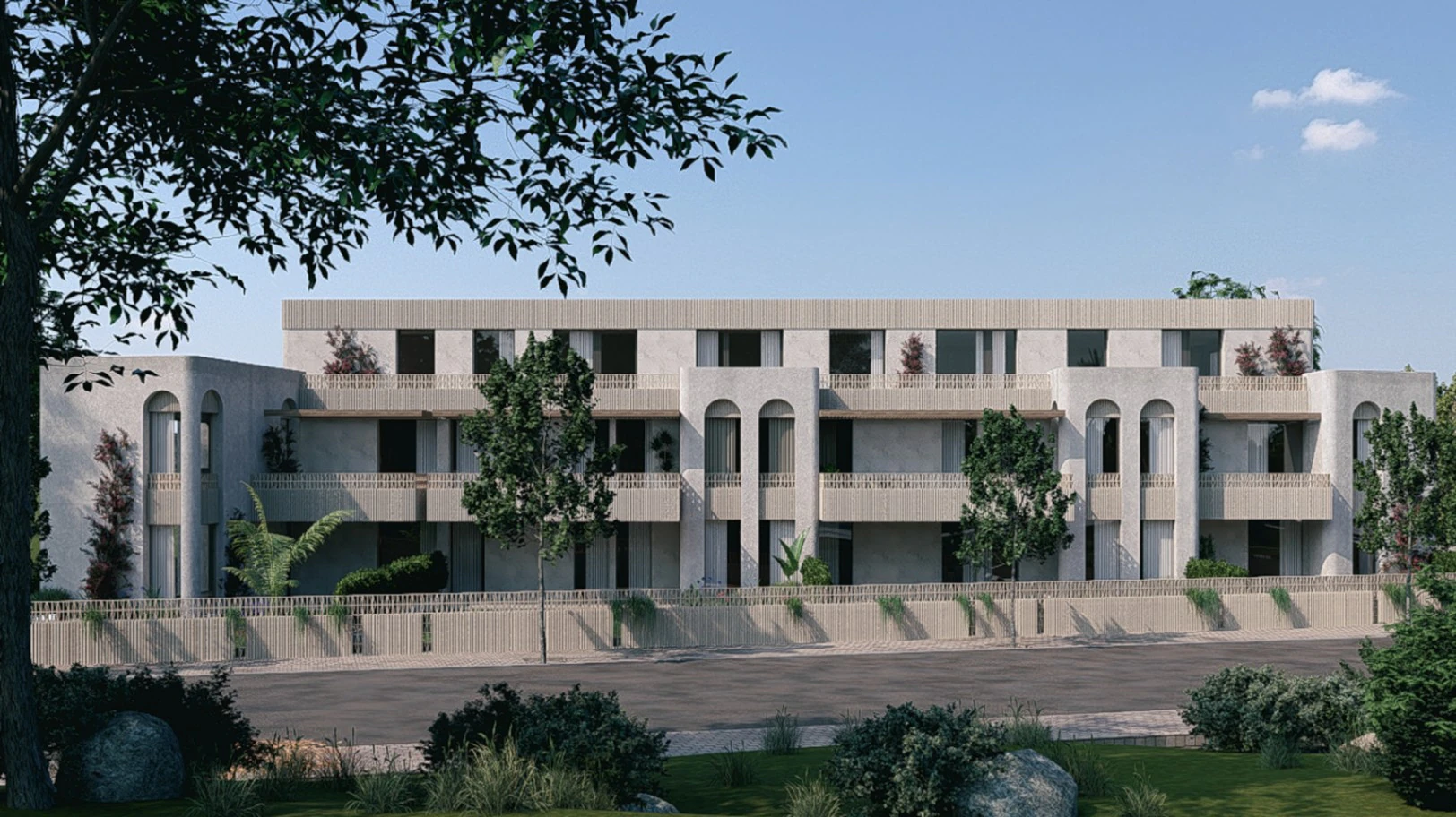 Vivienda jardín en Blooming Village Jávea.