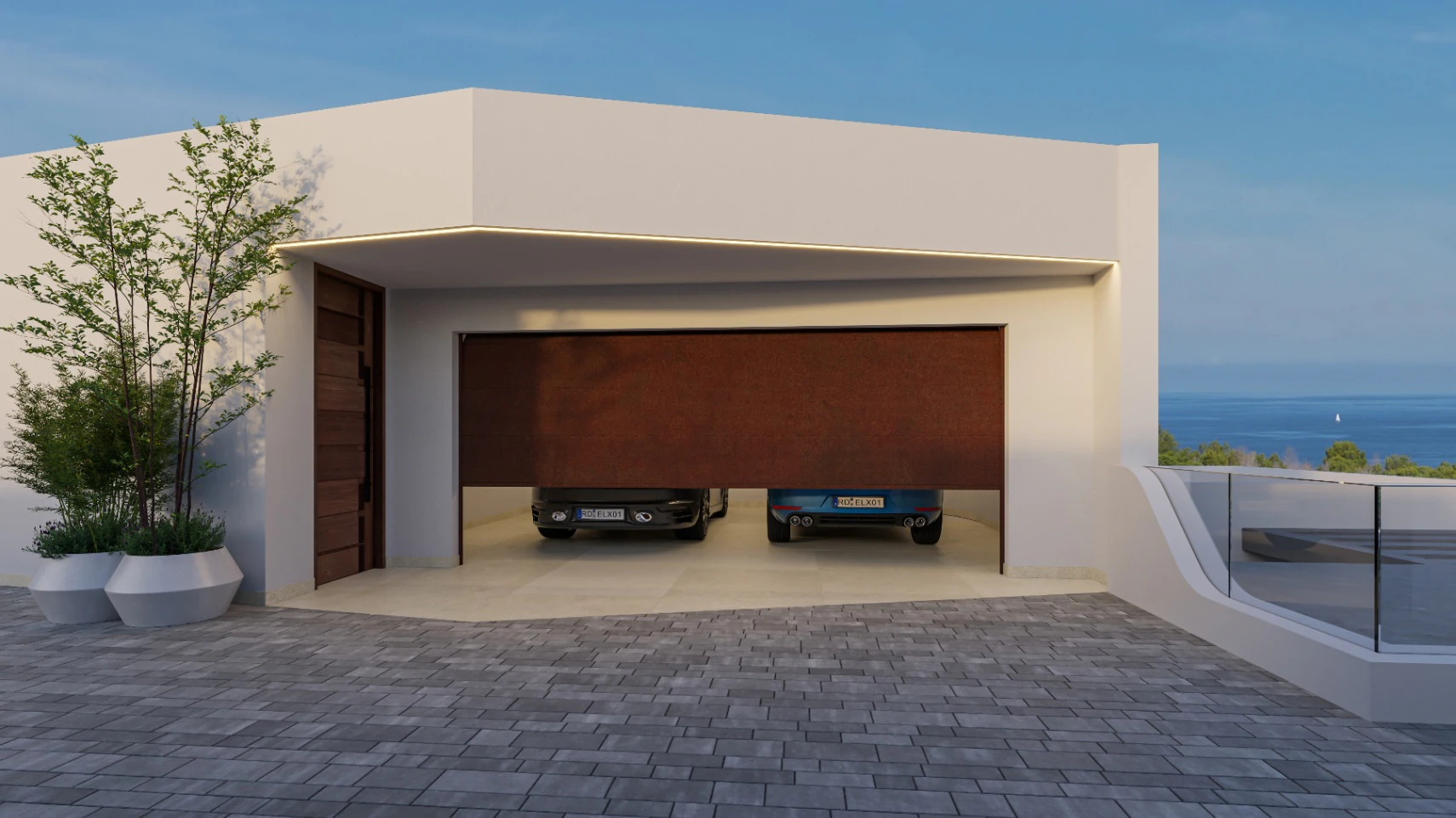 Proyecto de villa moderna con vistas al mar y al Montgó, Las Rotas, Dénia