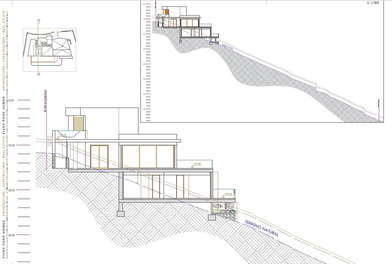 Proyecto de villa moderna con vistas al mar y al Montgó, Las Rotas, Dénia
