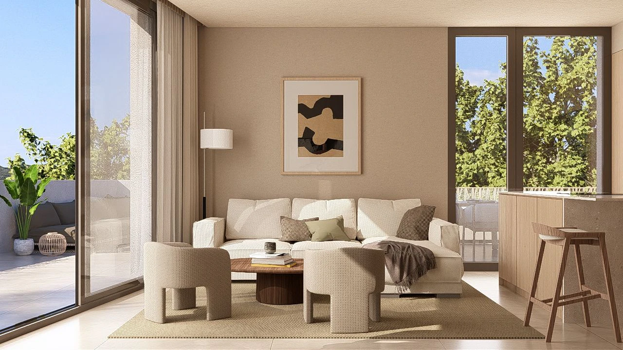 El Refugio del Sol: Apartamento Bajo con Jardín Privado y Orientación Óptima.