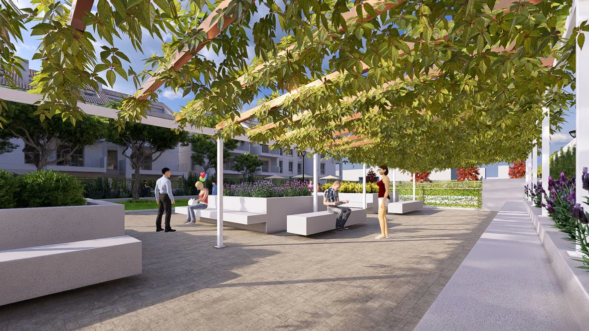 Atico de 3 habitaciones de obra nueva en Dénia.