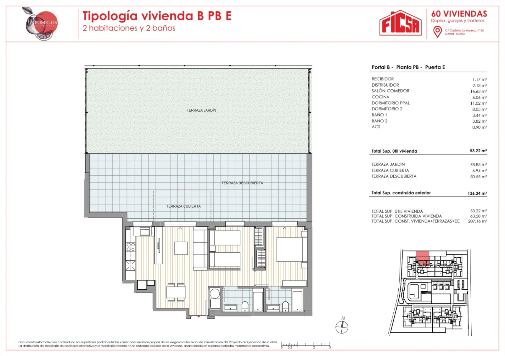 Interesante vivienda jardín en Residencial Los Pomelos.