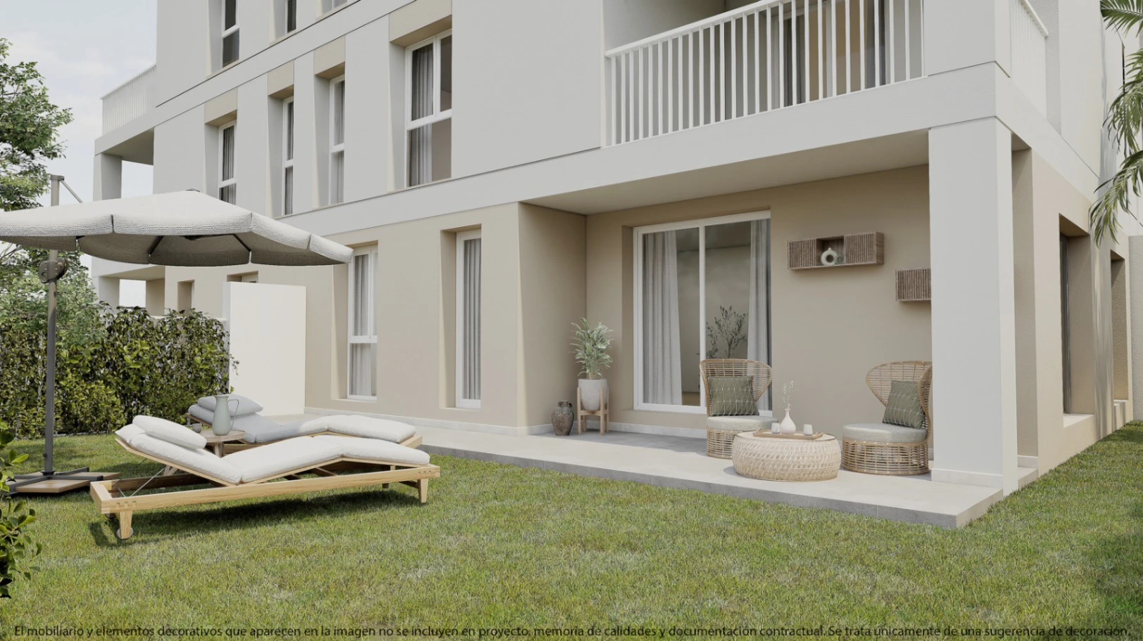 Apartamento bajo pasante en Residencial Los Pomelos.