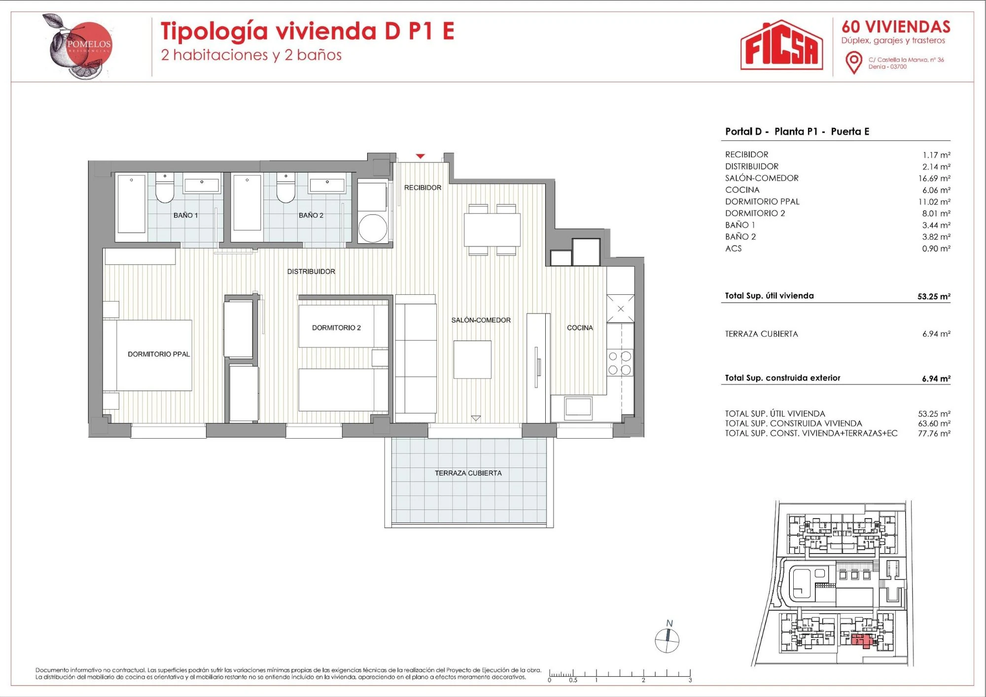 Apartamento de obra nueva en Dénia.