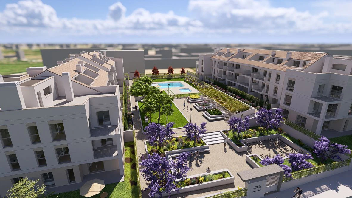 Apartamento de obra nueva en Residencial Los Pomelos.