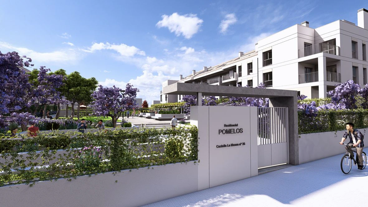 Atico de 3 habitaciones de obra nueva en Dénia.