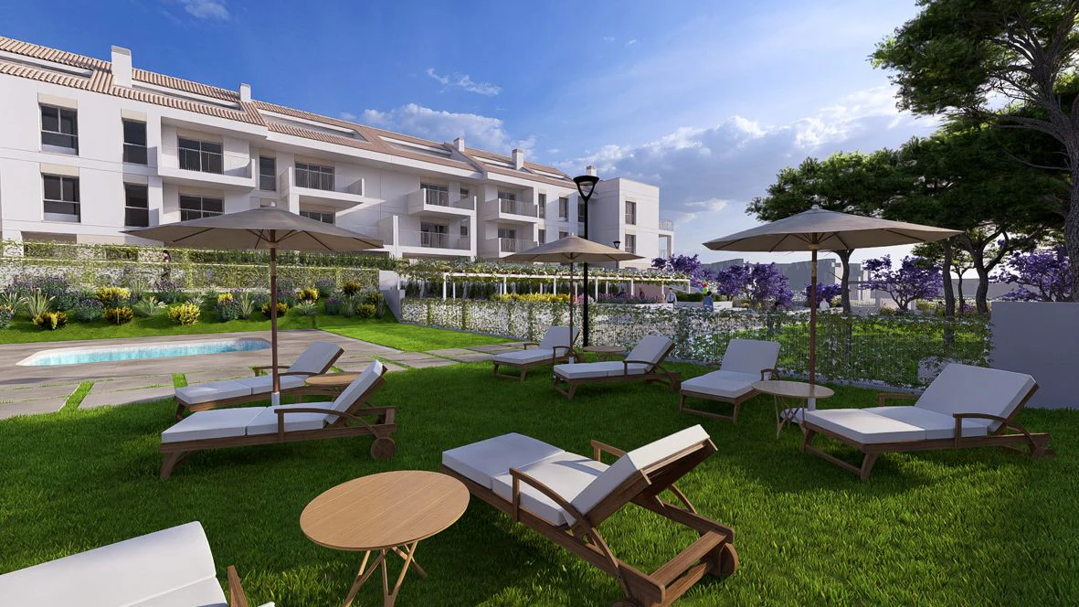 Atico de 3 habitaciones de obra nueva en Dénia.