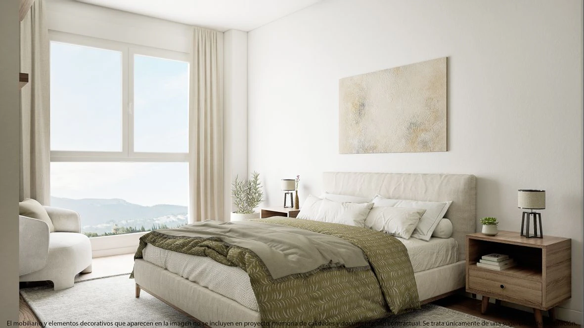 Apartamento de 2 dormitorios en Residencial Los Pomelos.