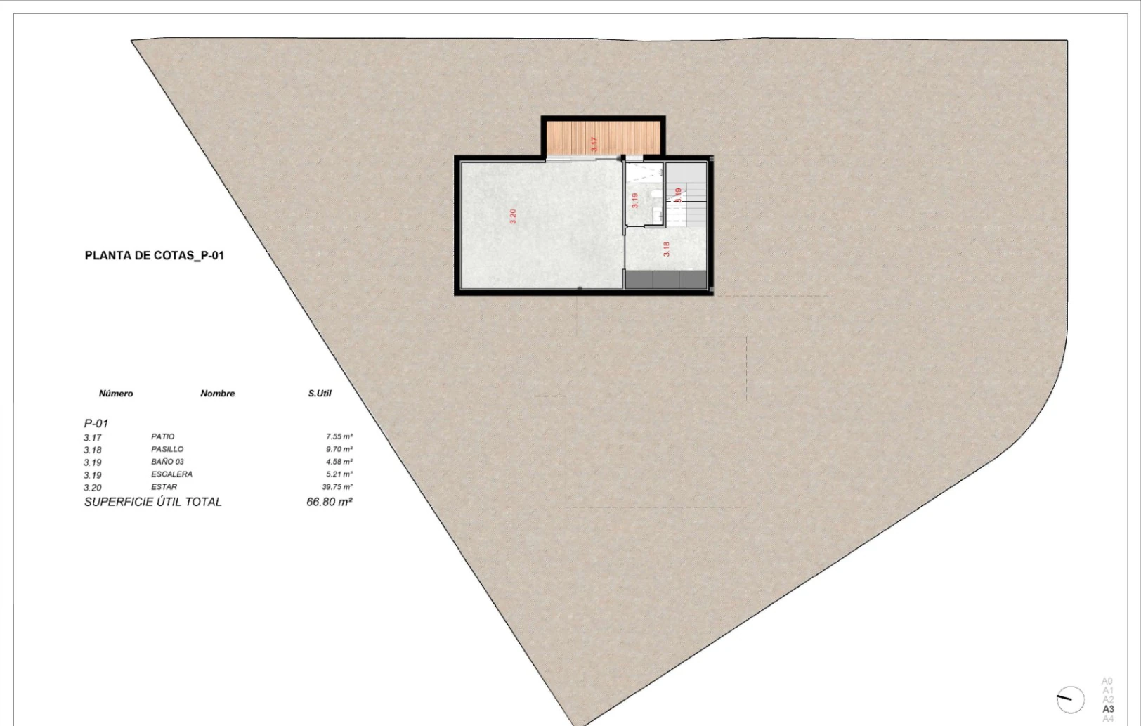 Villa en proyecto de estilo moderno y mediterráneo en Dénia.