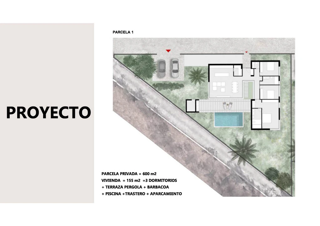 Villa de obra nueva a un paso de la ciudad.