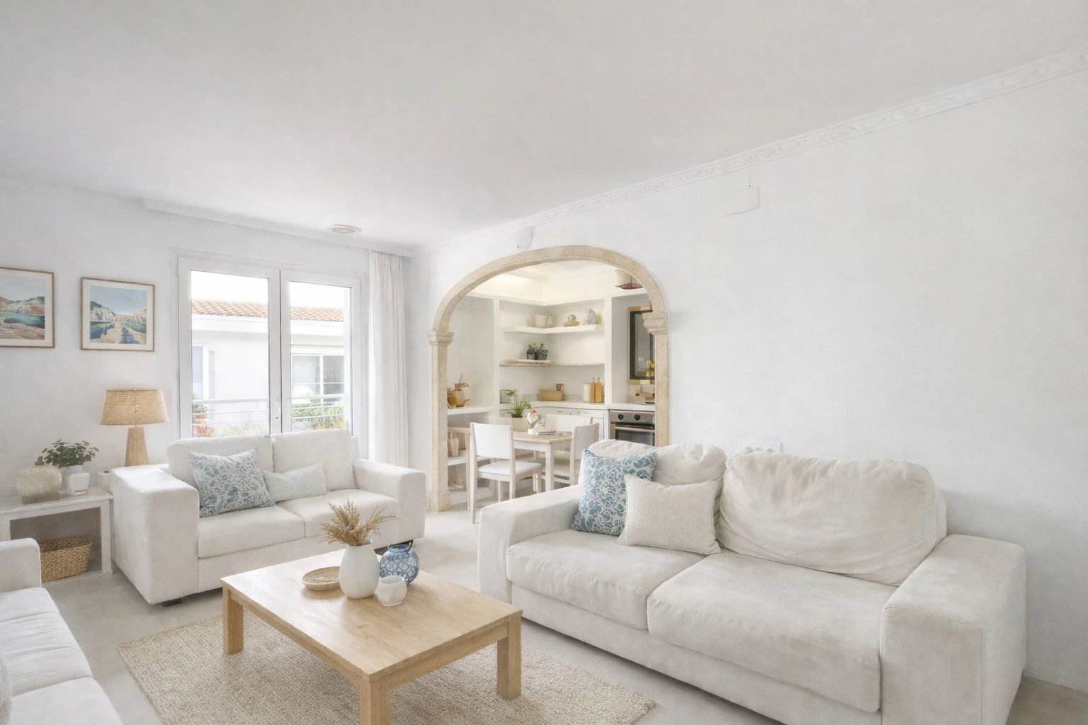 Piso de 4 habitaciones en el centro de Javea