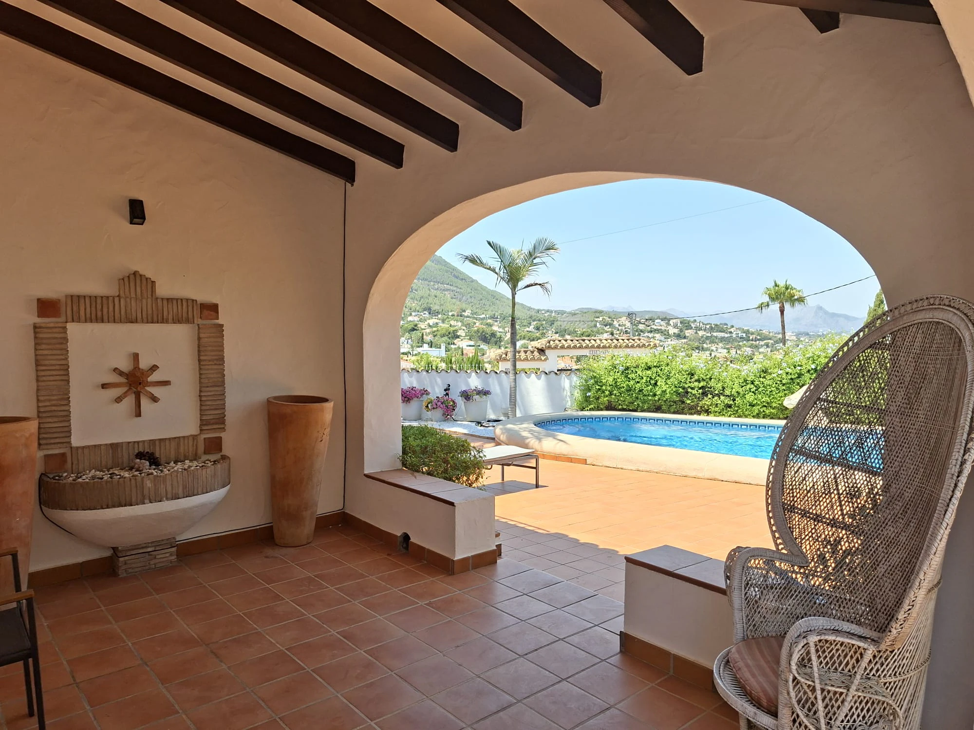 Villa con vistas al mar, en Santa Lucia a Denia