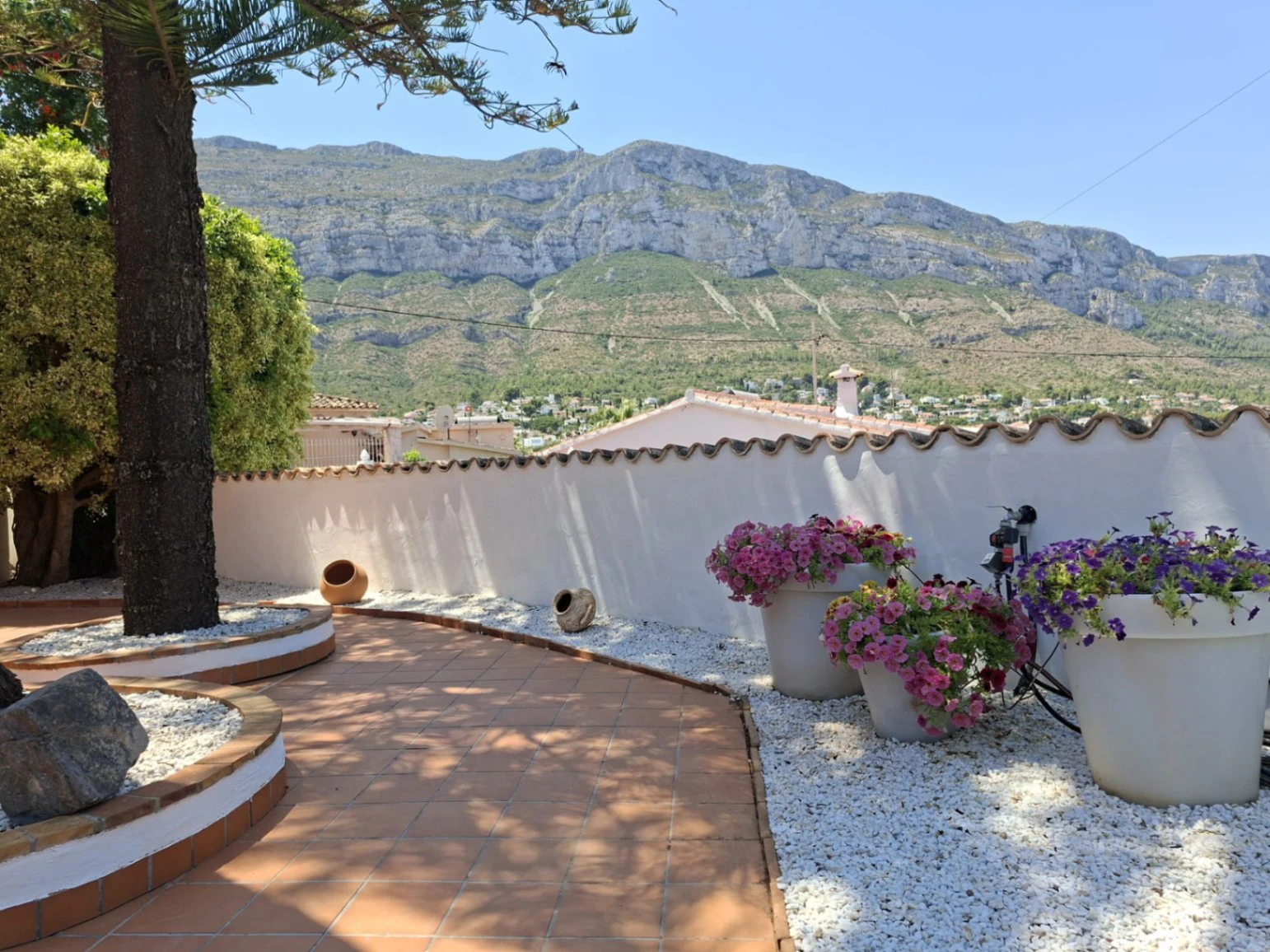 Villa con vistas al mar, en Santa Lucia a Denia