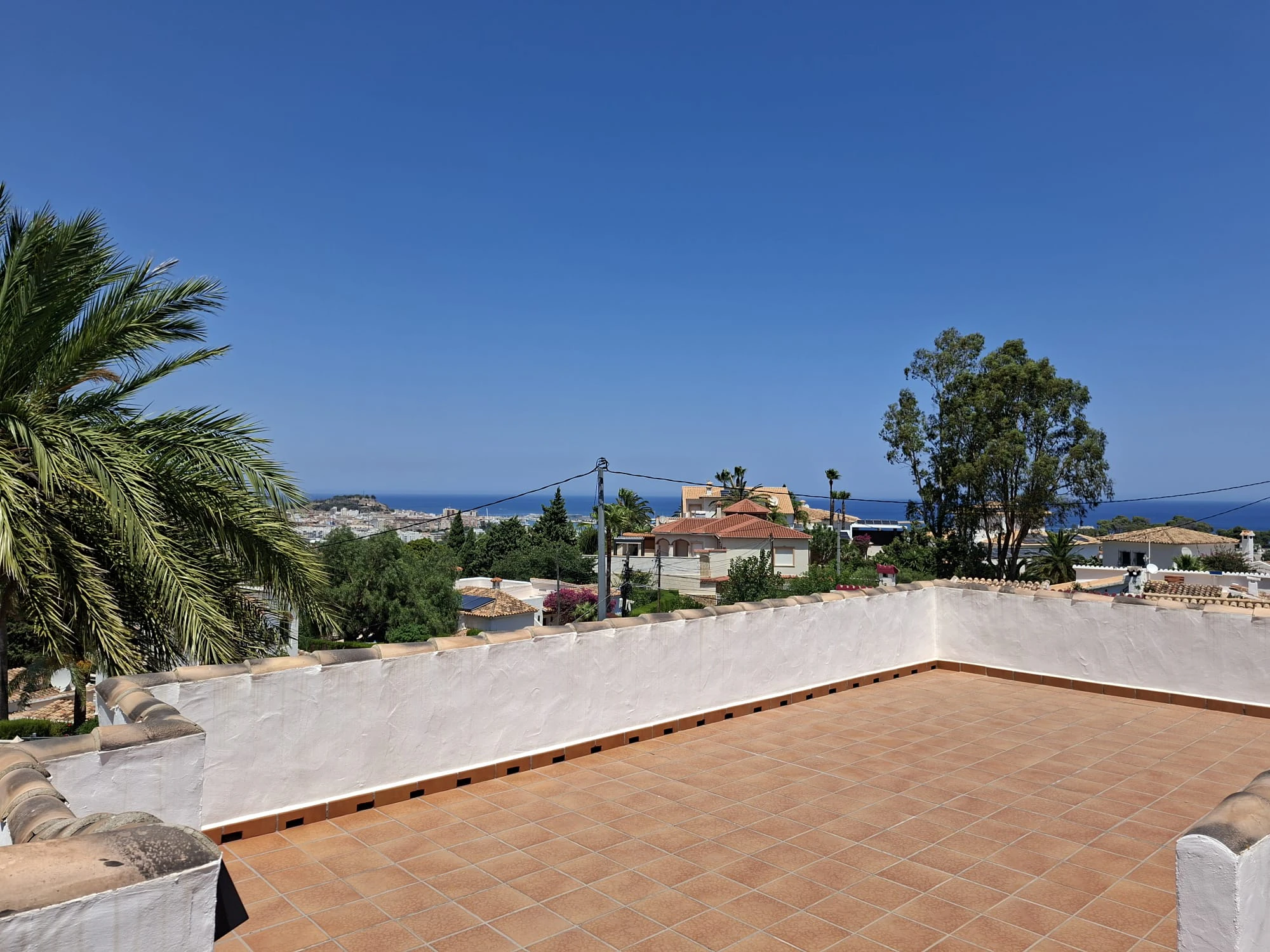 Villa con vistas al mar, en Santa Lucia a Denia