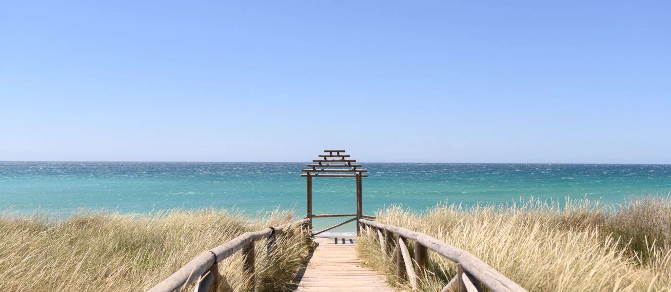 Confort y privacidad en apartamento de dos dormitorios en El Palmar, Las Marinas