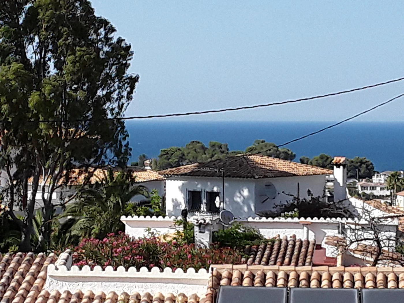 Villa con vistas al mar, en Santa Lucia a Denia