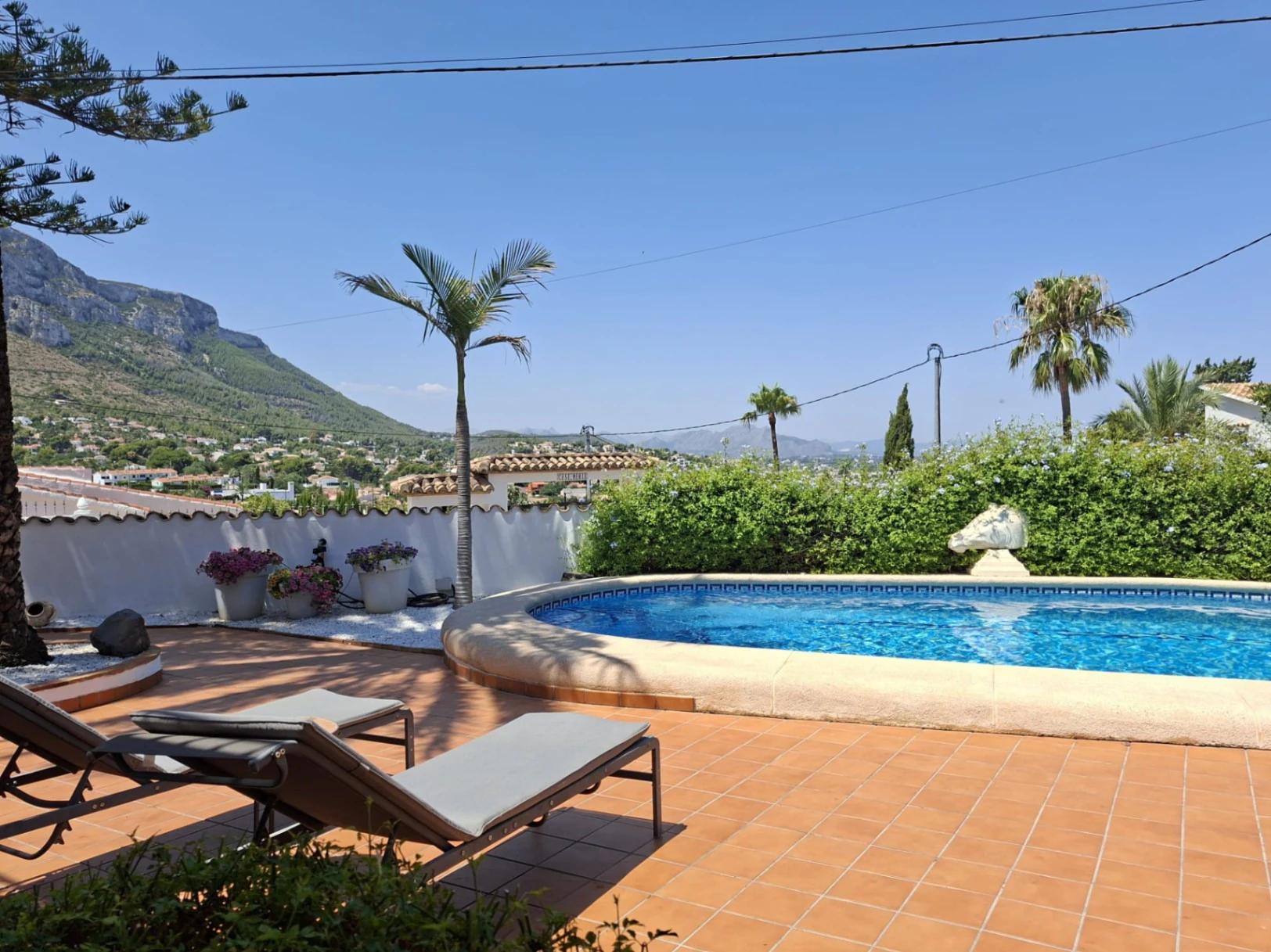 Villa con vistas al mar, en Santa Lucia a Denia