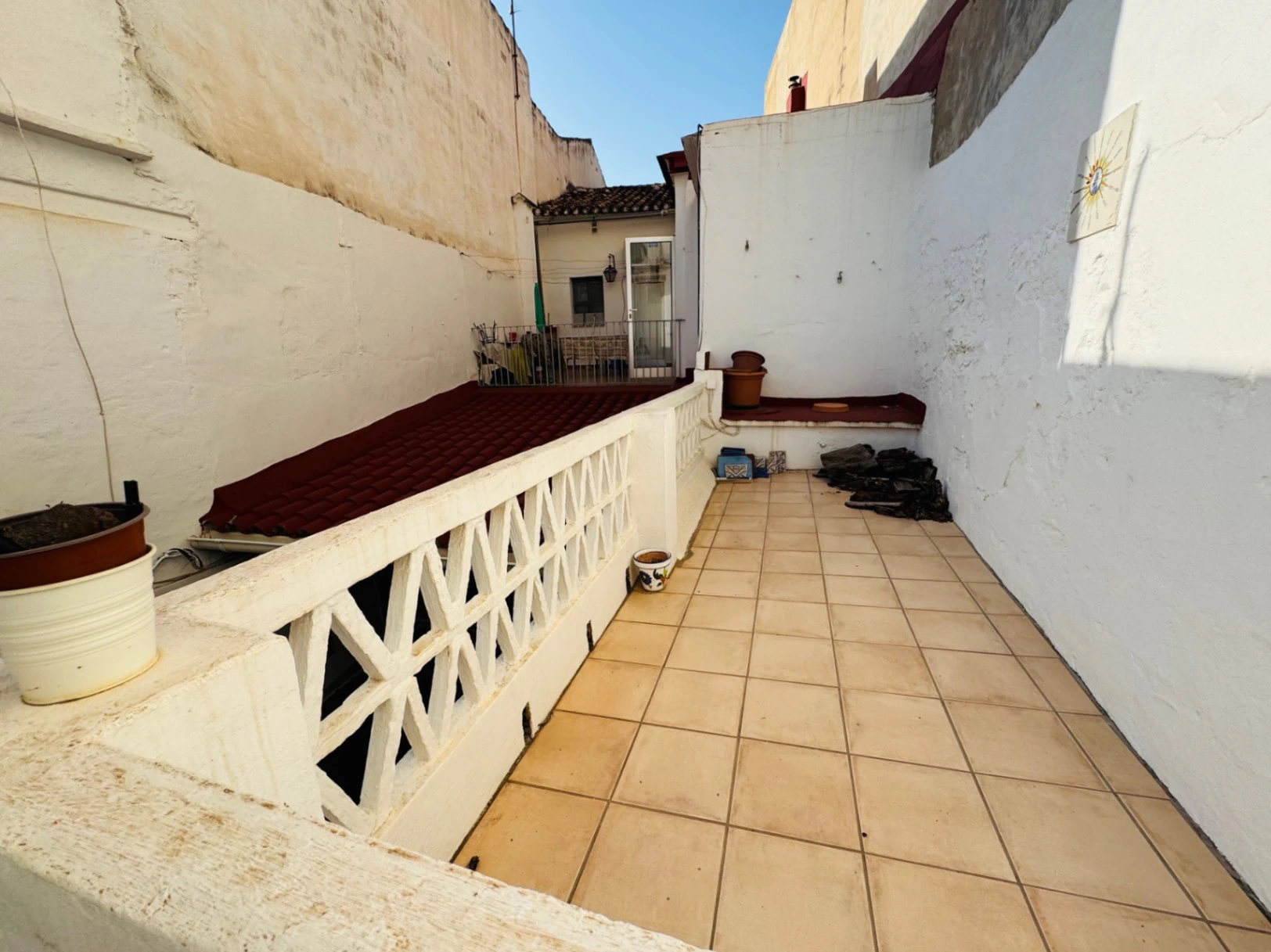 Piso en planta baja con patio en pleno centro histórico de Denia