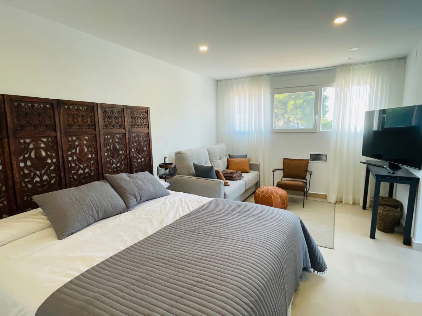 Chalet independiente en Las Marquesas en Denia con piscina privada.